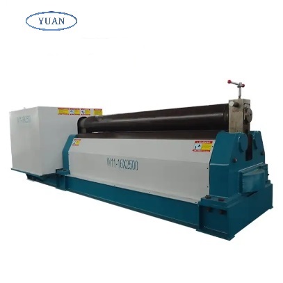 Mechanical 3 rollers rolling machine