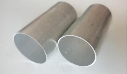 Aluminium pipe cutting samples
