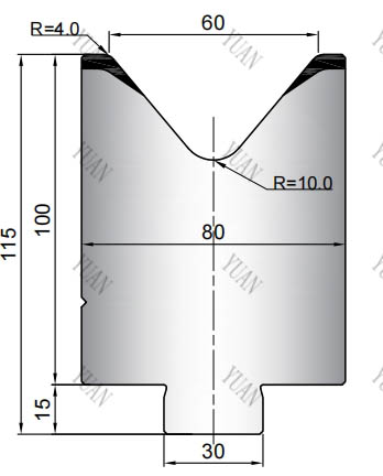 4 Way Box Colly Press Brake Tooling