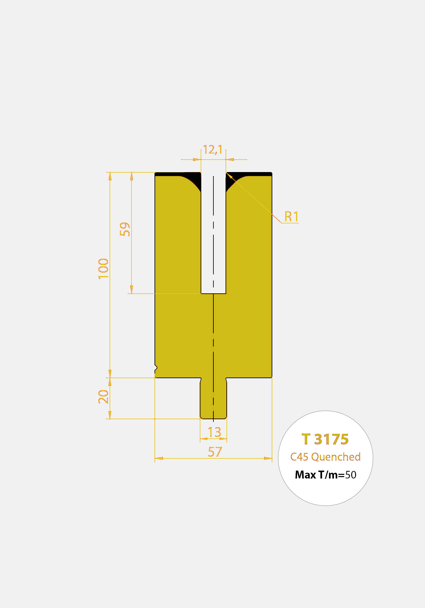 Trumpf hemming tool