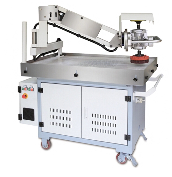 Swing arm manual grinder