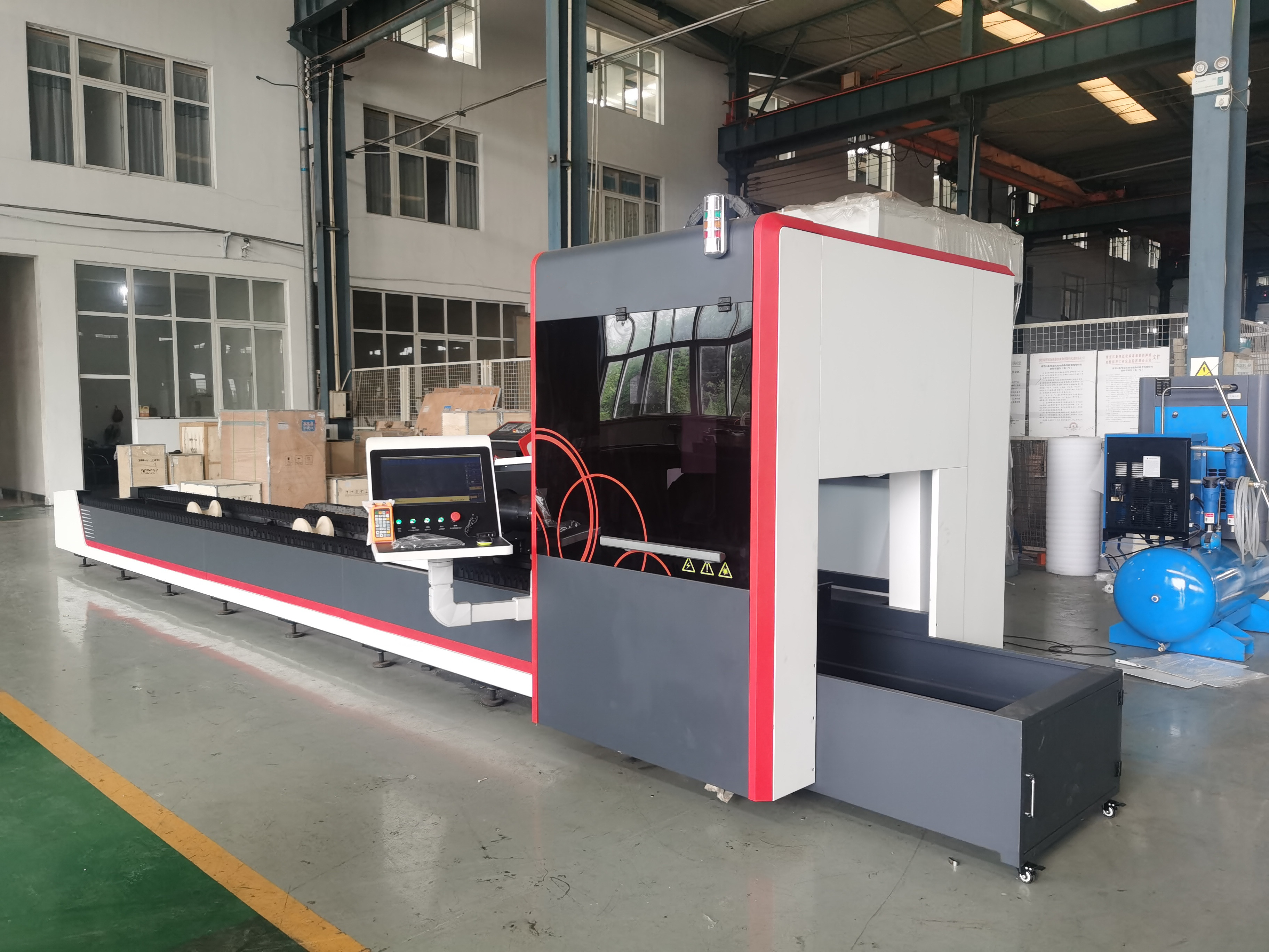 tubes laser cutting machine