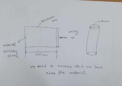 80mm diameter cylinder drawing