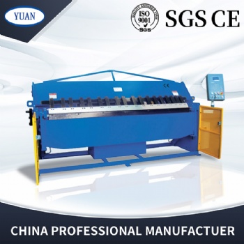 Hydraulic sheet metal folding machine